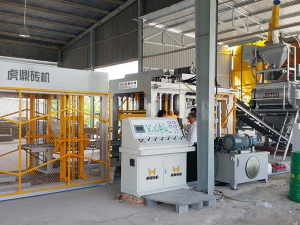 水泥砌塊成型機(jī) 虎鼎空心磚機(jī)生產(chǎn)空心磚